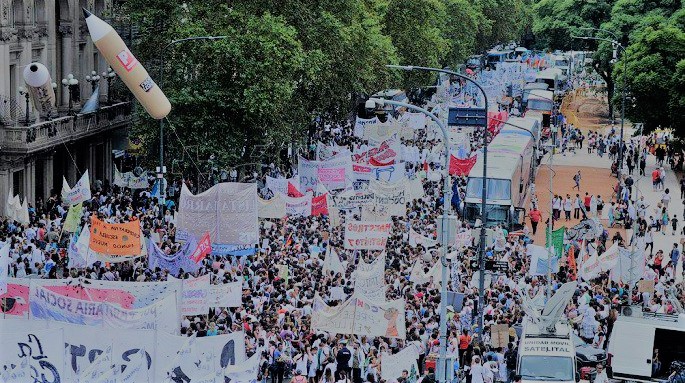 SEGUNDA MARCHA FEDERAL EDUCATIVA: EN DEFENSA DE LA EDUCACIÓN PÚBLICA, GRATUITA, INCLUSIVA Y DE CALIDAD