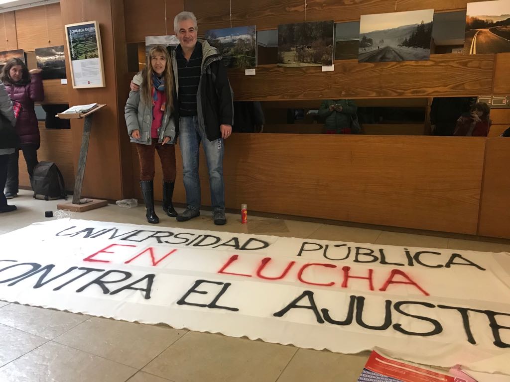 ALTO ACATAMIENTO A LA PRIMERA JORNADA DEL PARO DOCENTE UNIVERSITARIO