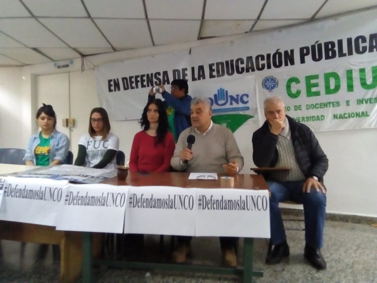 ALTO ACATAMIENTO A LA PRIMERA JORNADA DEL PARO DOCENTE UNIVERSITARIO