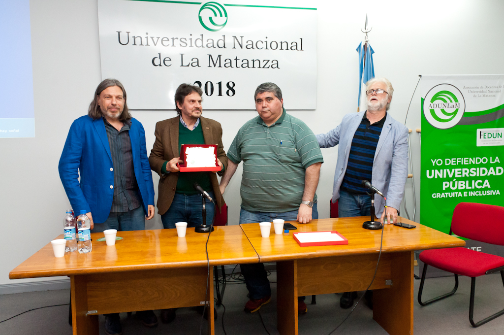 FELIPE PIGNA PRESENTÓ EN UNLAM EL AUDIOVISUAL “A 100 AÑOS DE LA REFORMA UNIVERSITARIA”