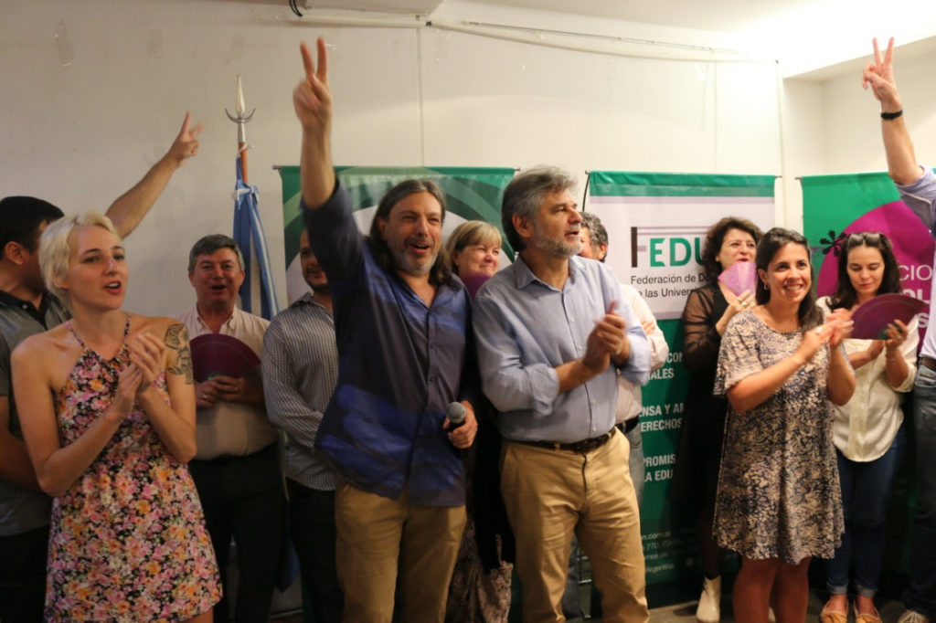 BRINDIS DE AÑO DE LA FEDUN REAFIRMANDO LA LUCHA POR LA UNIVERSIDAD PÚBLICA