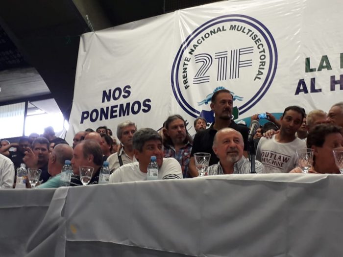 La FEDUN participó del Encuentro Nacional Multisectorial en Ferro