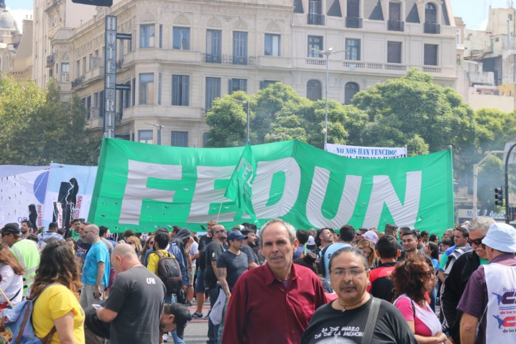 FEDUN acompañando la lucha de los organismos de DDHH