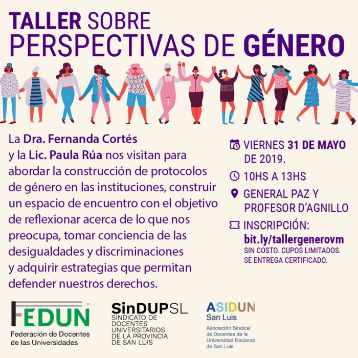 Taller sobre perspectivas de género