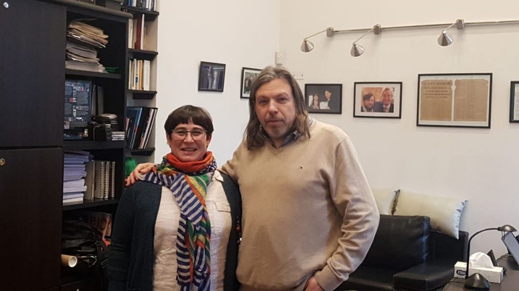 Reunión con la Secretaria General de SITRAIUPA