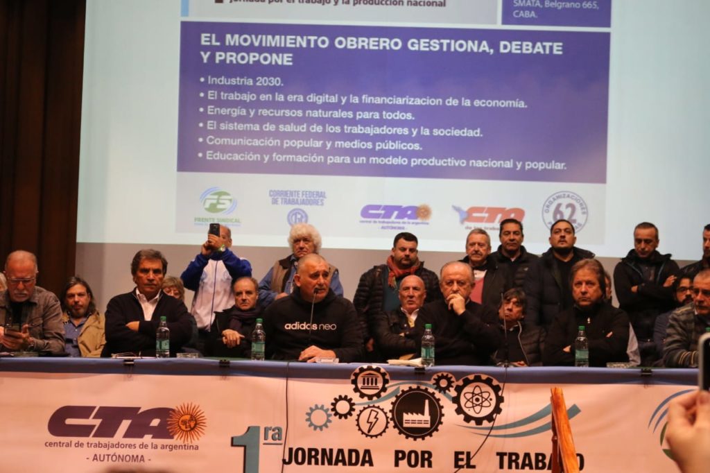 FEDUN participó de la 1º Jornada de debate del Movimiento Obrero