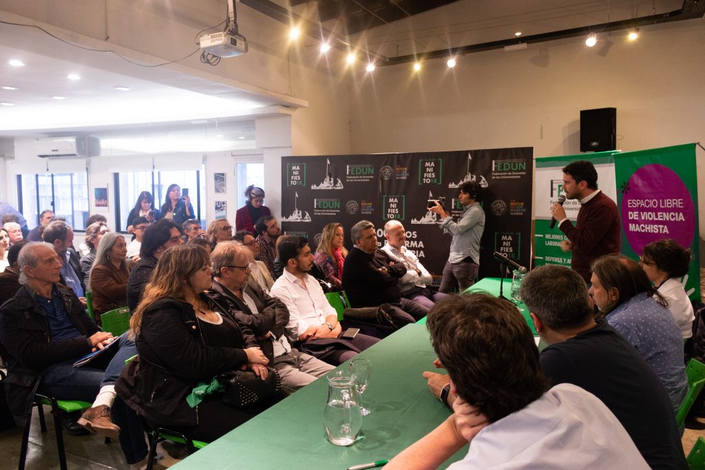 Gisela Marziotta en la FEDUN: “El compromiso es trabajar por un gobierno popular, democrático y feminista en la ciudad de Buenos Aires”