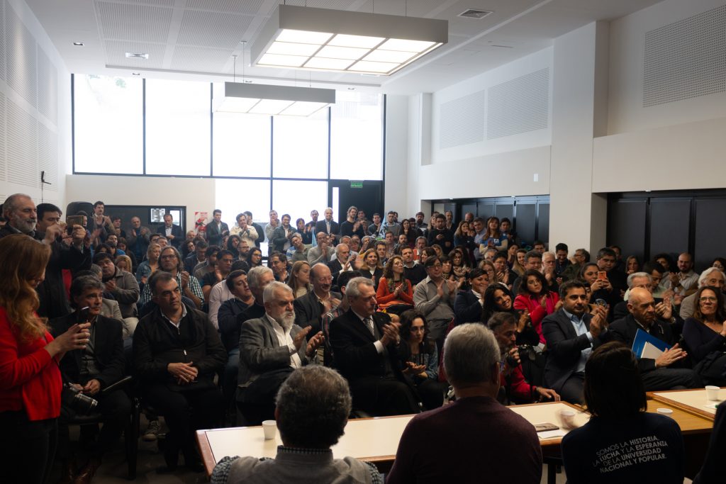 El peronismo universitario celebró el 70º aniversario de la gratuidad en el CIN