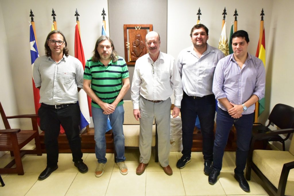 Reunión de autoridades de la FEDUN con los compañeros de CEDUF