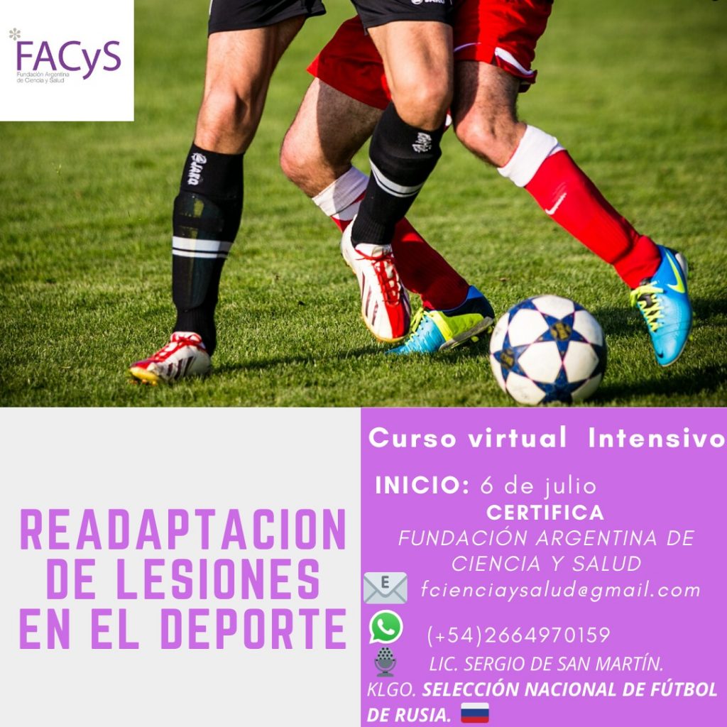 Curso de Readaptación de lesiones en el deporte