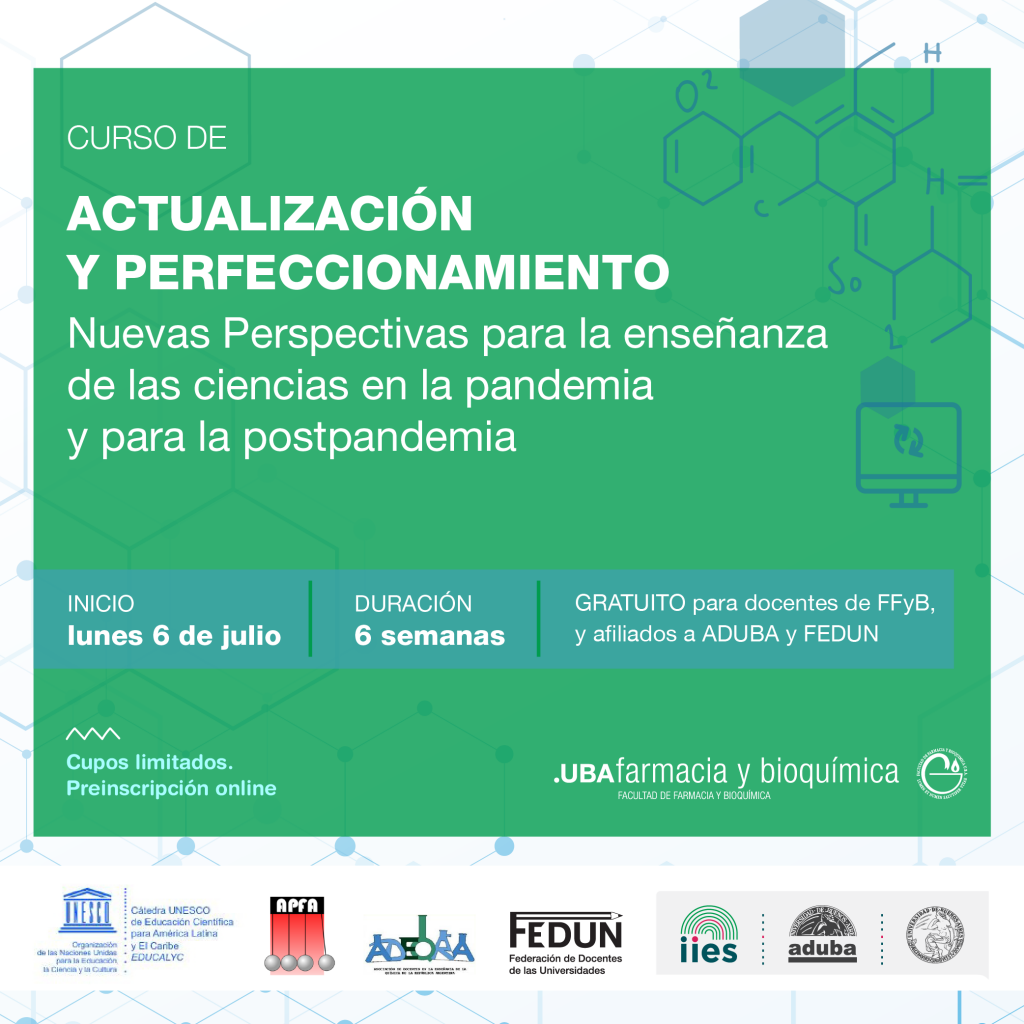 Curso: Nuevas Perspectivas para la enseñanza de las ciencias en la pandemia y para la postpandemia