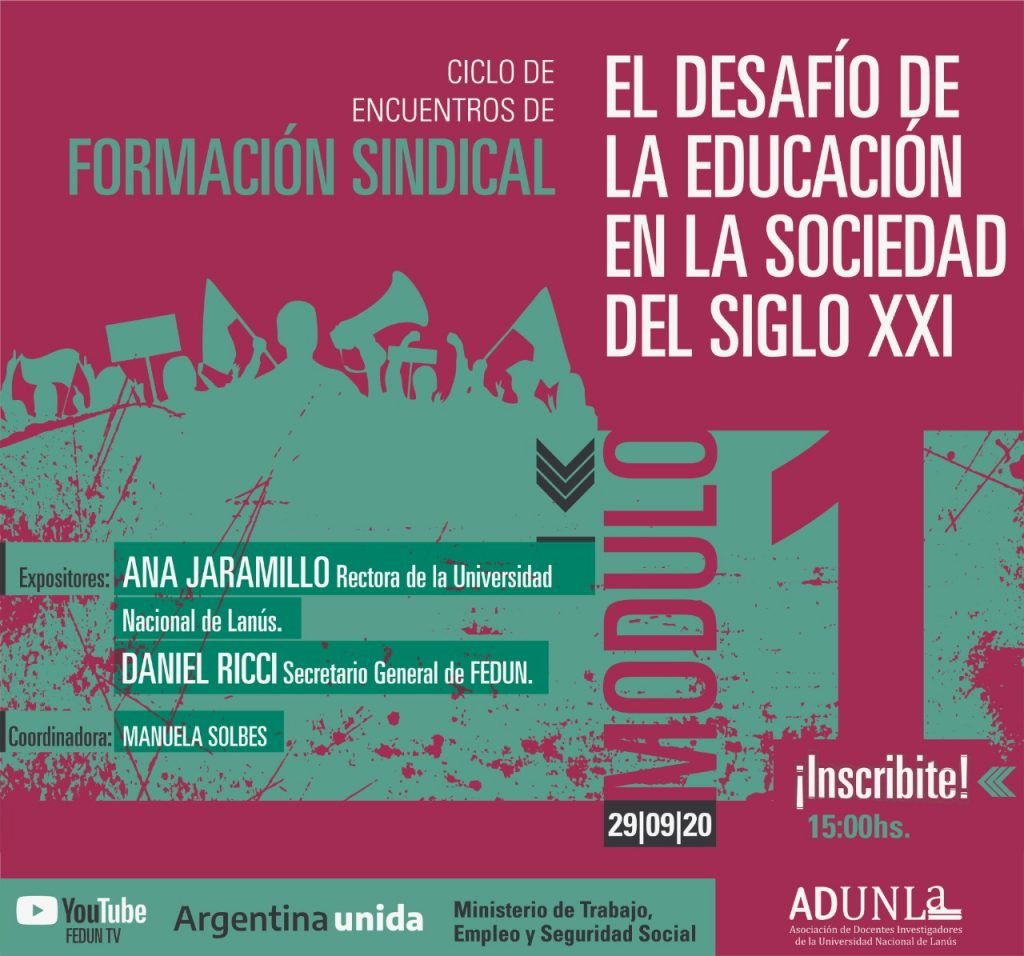 Charla El desafío de la educación en la sociedad del siglo XXI