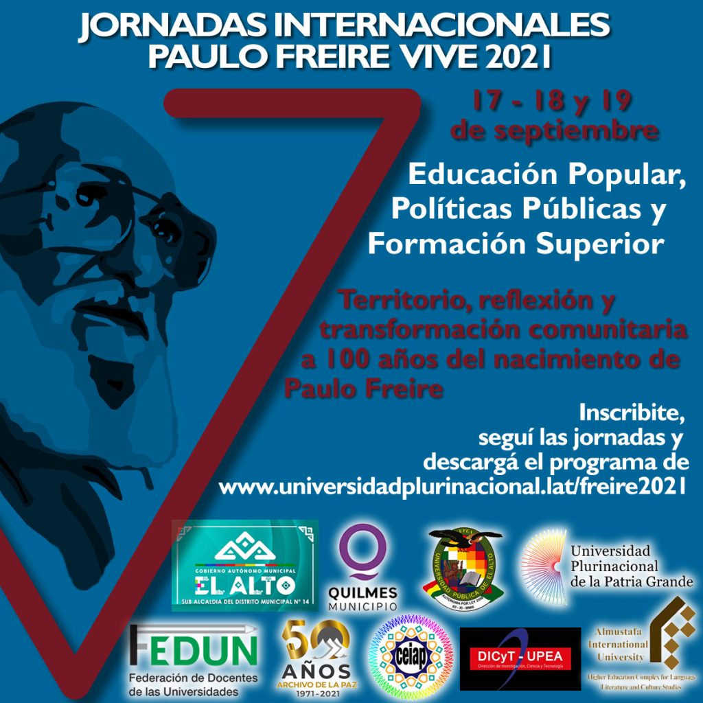 Jornadas Internacionales sobre educación popular, políticas públicas y formación superior