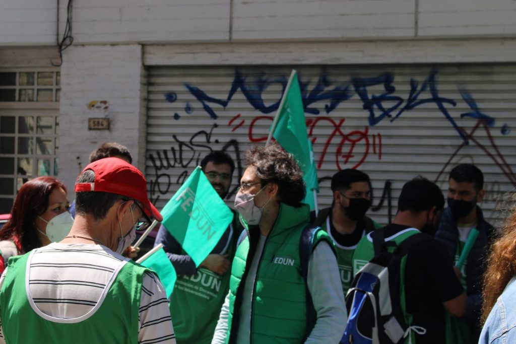 La FEDUN participó de la marcha por el Día de la Lealtad Peronista