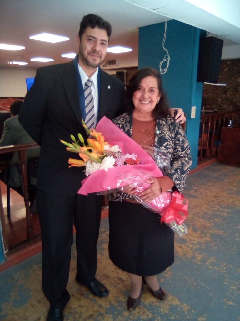 Gloria Quevedo, de ADUNCA, fue homenajeada por el Senado catamarqueño