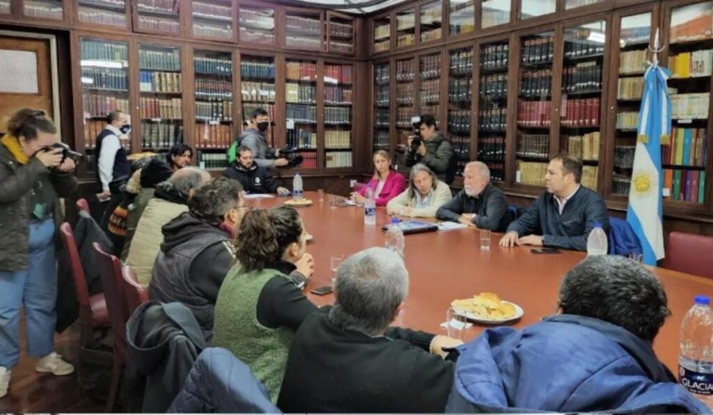 Reunión del Secretariado de la CGT con Unidad Piquetera 