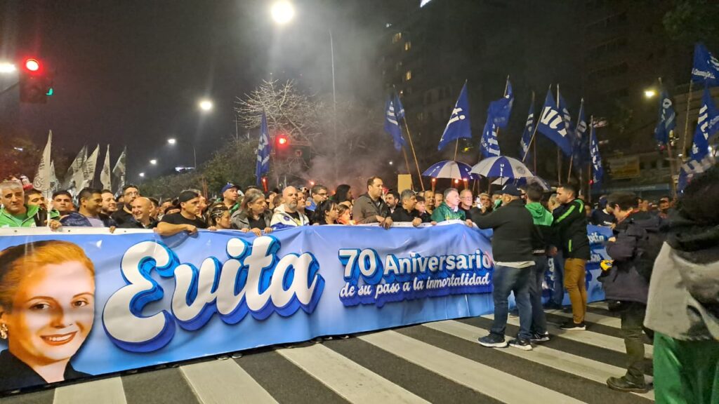 La FEDUN presente en la Marcha de las Antorchas