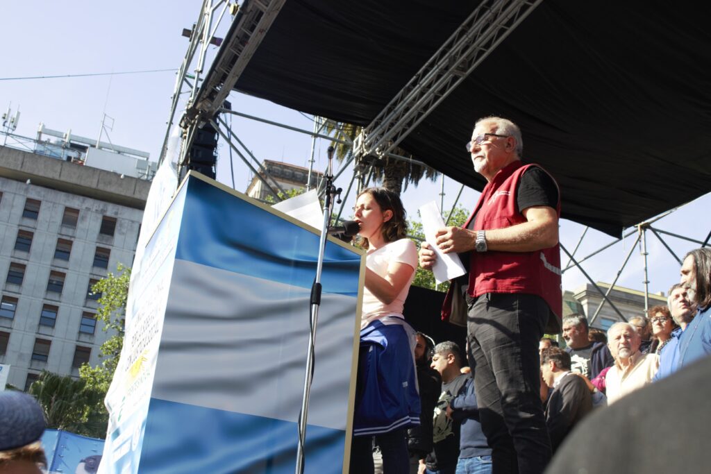 La FEDUN presente en la marcha por el Día de la Lealtad Peronista