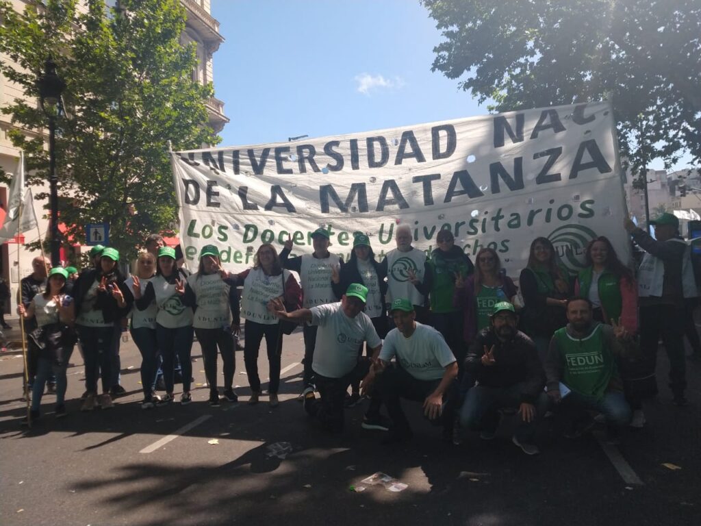 La FEDUN presente en la marcha por el Día de la Lealtad Peronista