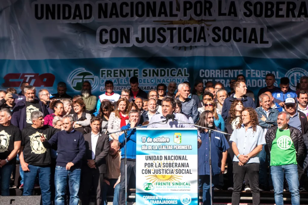 La FEDUN presente en la marcha por el Día de la Lealtad Peronista