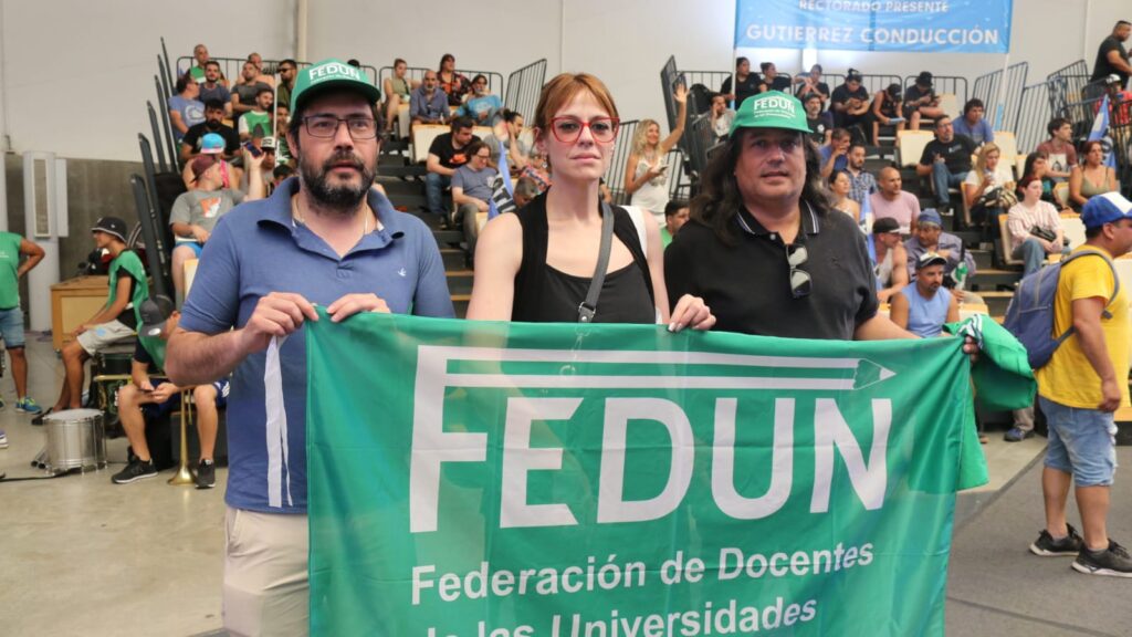 La FEDUN en el cierre 2022 del Frente de Todos Universitario