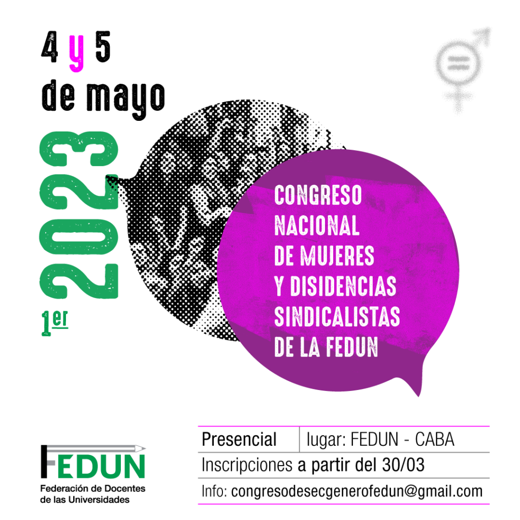 Congreso Nacional de Mujeres y Disidencias de la FEDUN