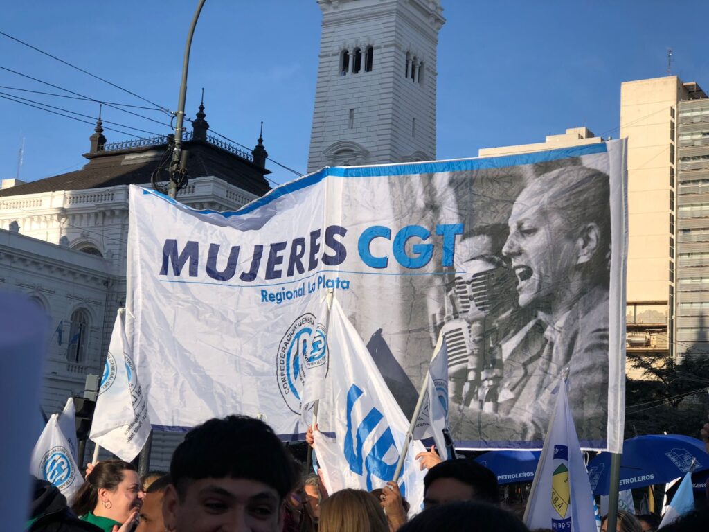 Multitudinaria convocatoria por Ni Una Menos en La Plata