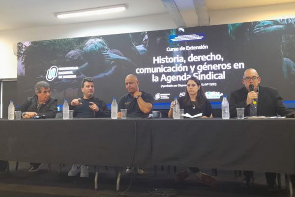Curso de Extensión «Historia, derecho, comunicación y géneros en la Agenda Sindical» en la Universidad Nacional de Moreno