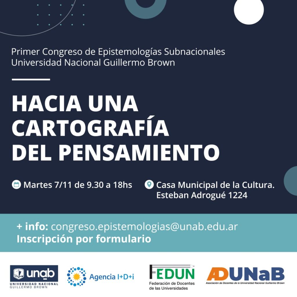 I Congreso de Epistemologías Subnacionales