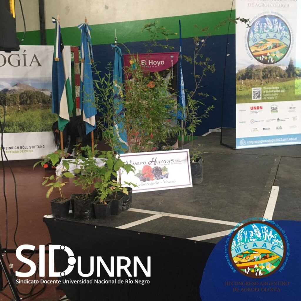 SIDUNRN auspicia el 3er Congreso Argentino de Agroecología