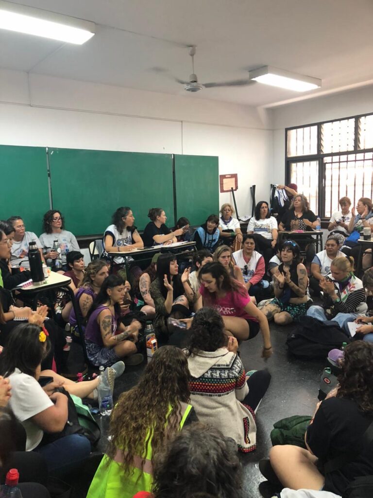 La FEDUN participó del Encuentro Plurinacional de Mujeres