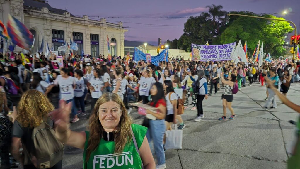 La FEDUN participó del Encuentro Plurinacional de Mujeres