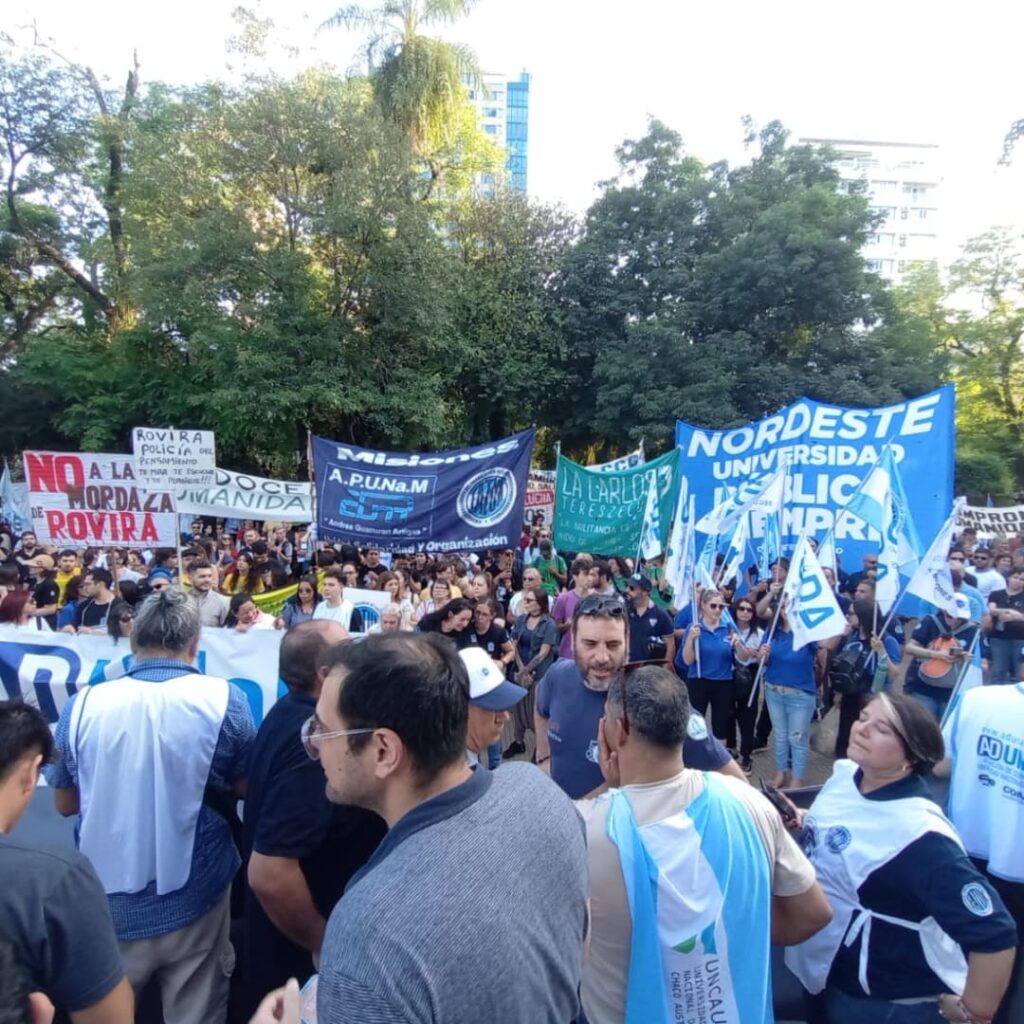 Marcha de las Universidades del NEA