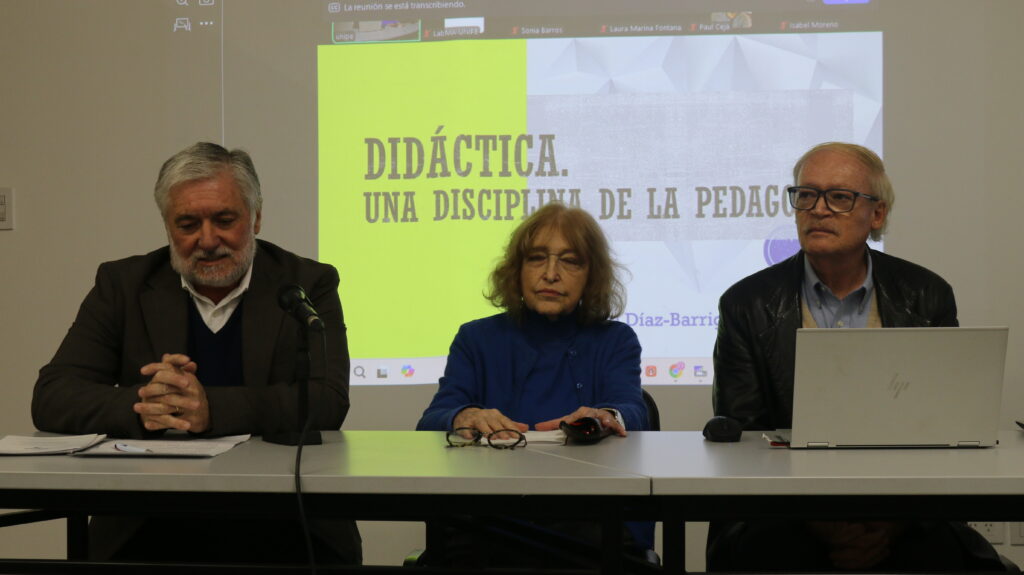 Ángel Díaz Barriga disertó para docentes e investigadores en Argentina