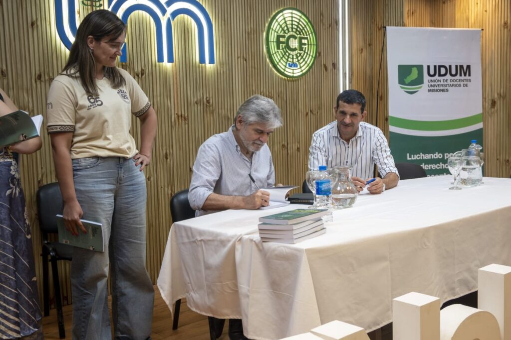 Daniel Filmus y Daniel Ricci visitaron la UNaM