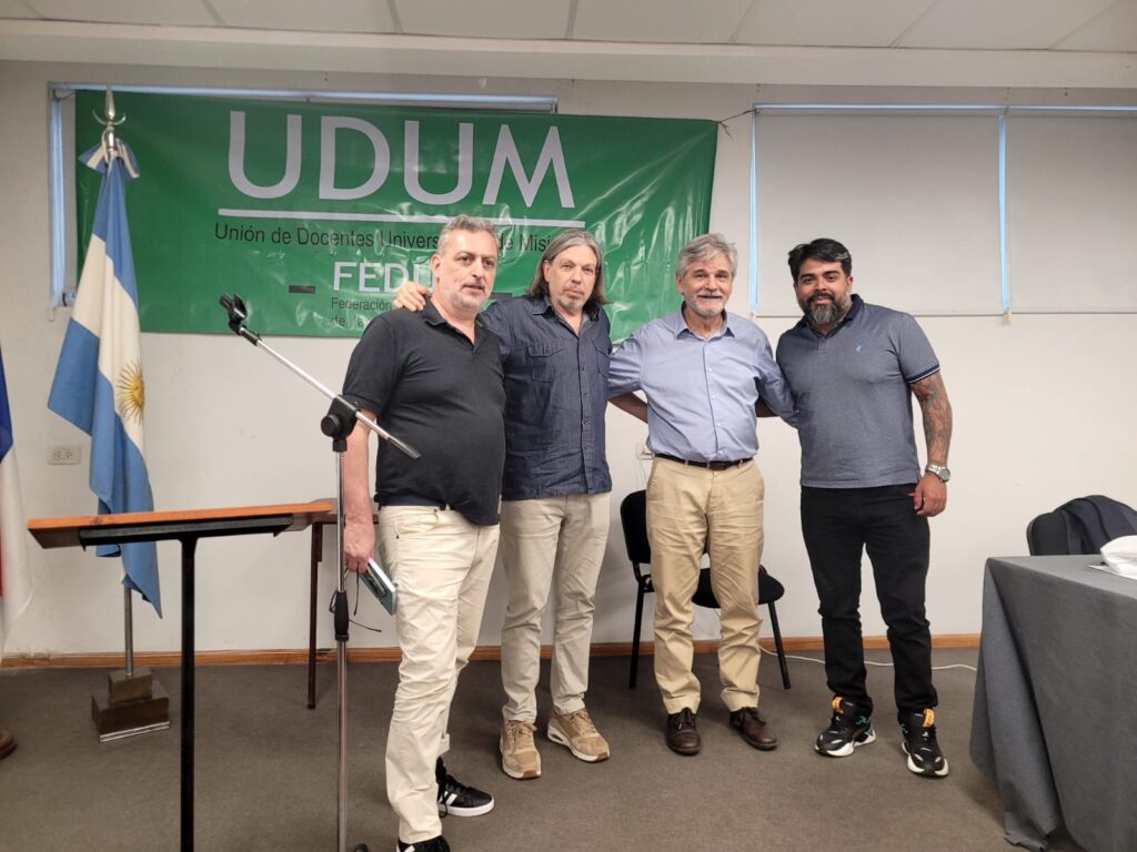 Daniel Filmus y Daniel Ricci visitaron la UNaM