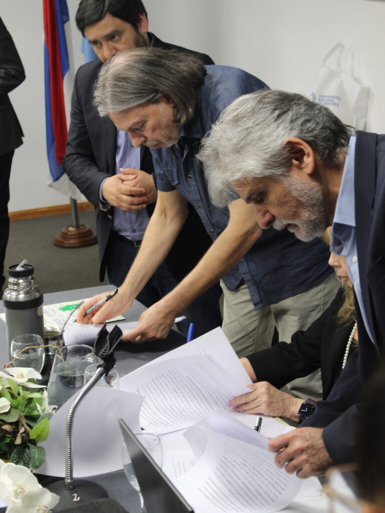 Daniel Filmus y Daniel Ricci visitaron la UNaM