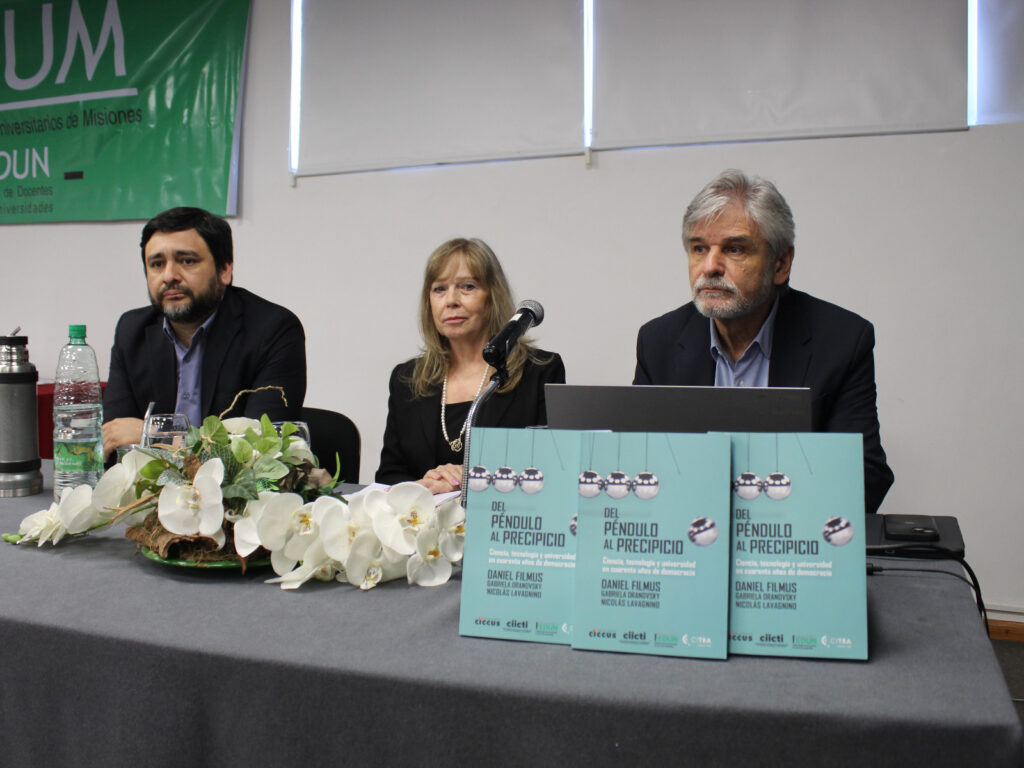 Daniel Filmus y Daniel Ricci visitaron la UNaM
